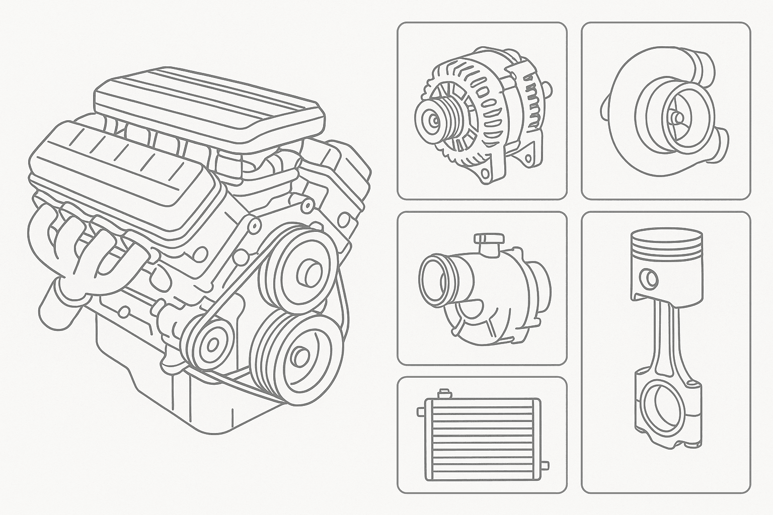 Comment Choisir la Bonne Pièce de Moteur : Guide d'Achat Complet