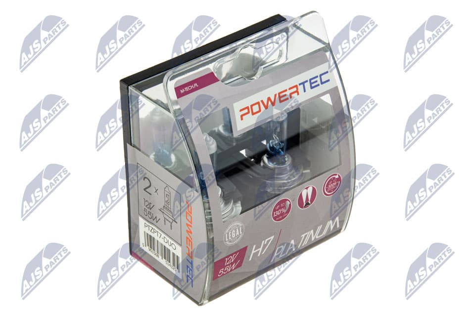NTY AMPOULE HALOGENE H7 PLATINUM