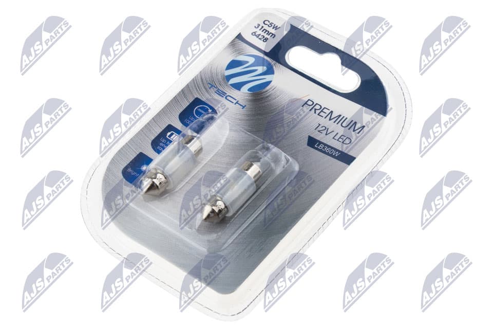 NTY AMPOULE LED C5/C10W 31MM PREMIUM