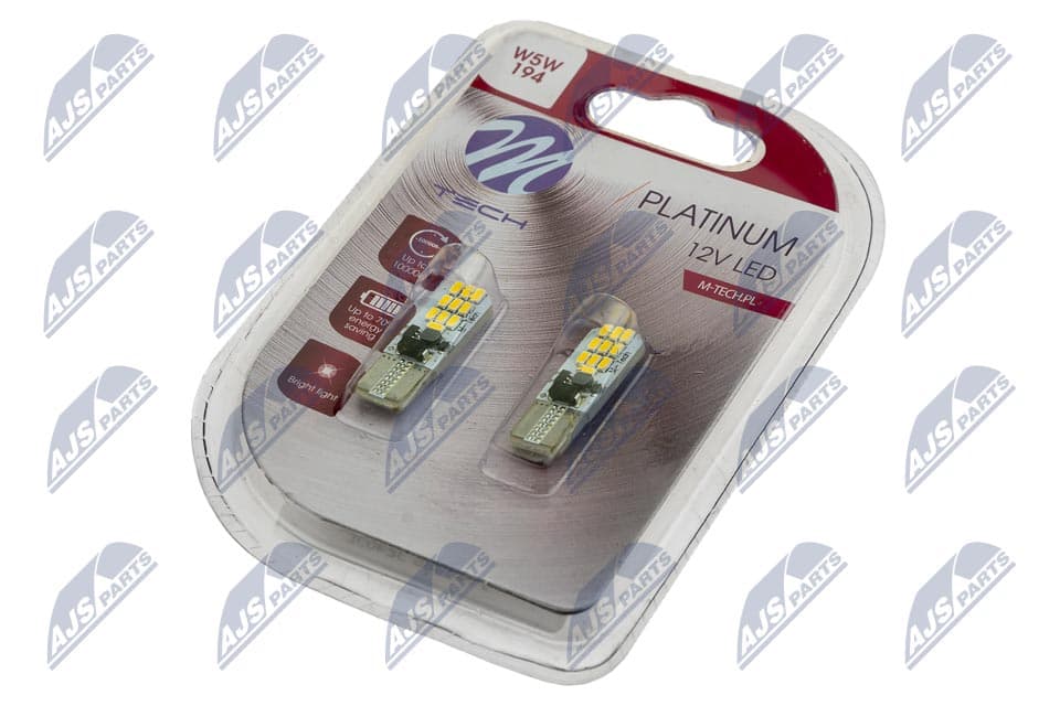 NTY AMPOULE LED W5W PLATINUM