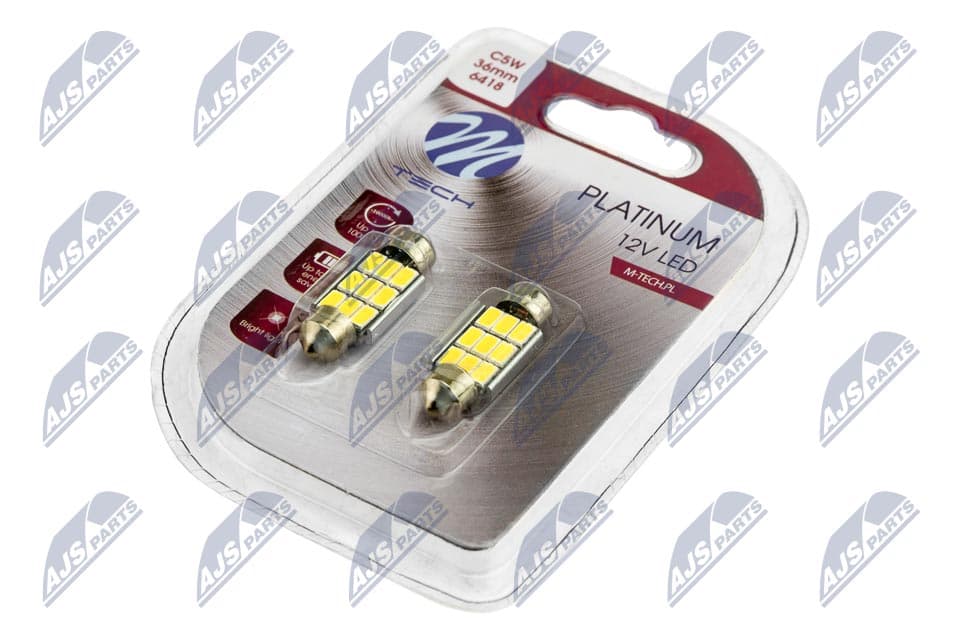 NTY AMPOULE LED C5W/C10W PLATINUM