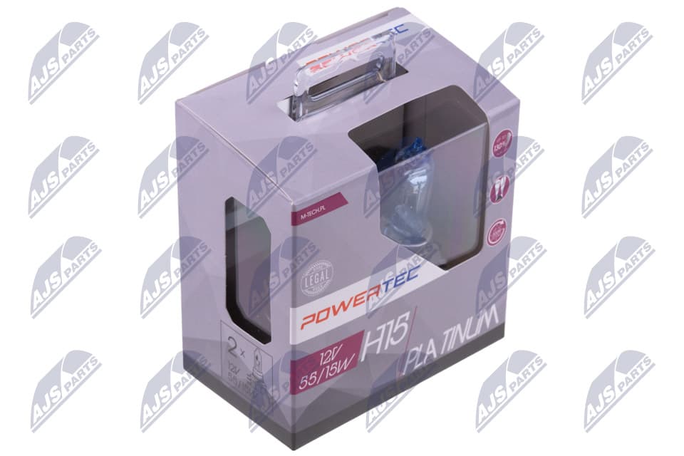 NTY AMPOULE HALOGENE H15 PLATINUM