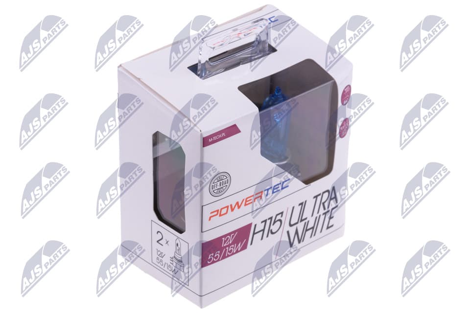 NTY AMPOULE HALOGENE H15 ULTRA WHITE