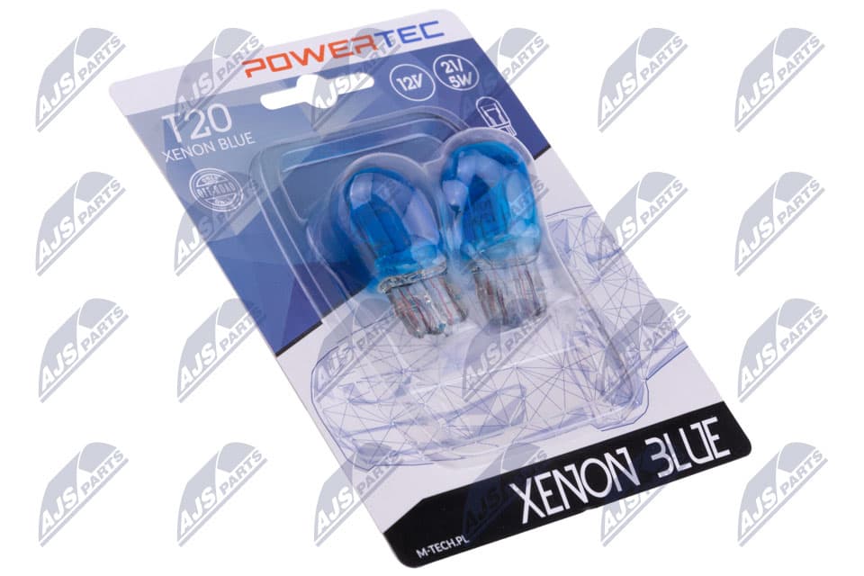 NTY ŻARÓWKI POWERTEC XENON BLUE W21/5W