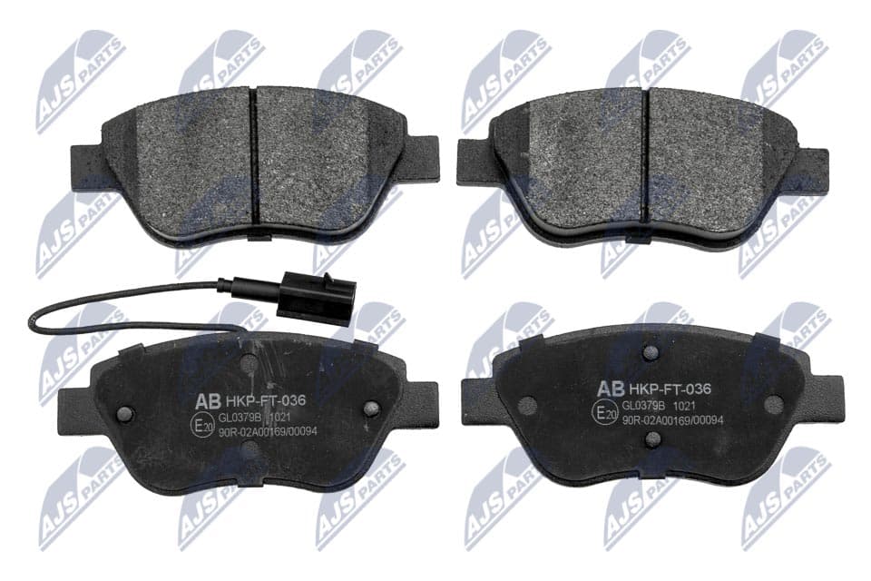 ALPHA BRAKES PLAQUETTES DE FREIN AVANT