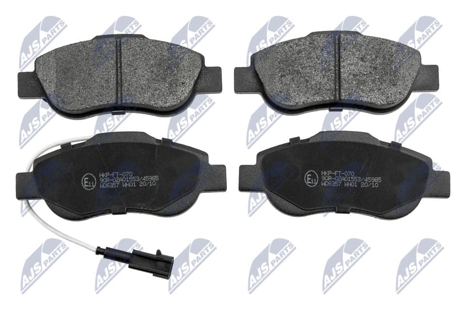 ALPHA BRAKES PLAQUETTES DE FREIN AVANT