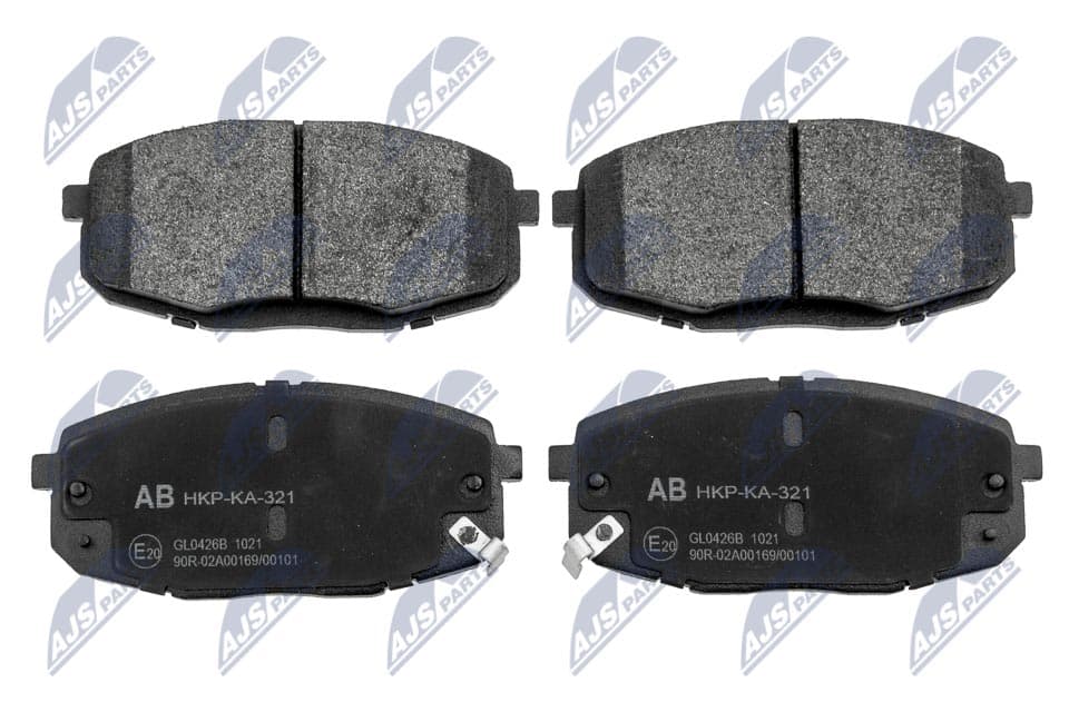ALPHA BRAKES PLAQUETTES DE FREIN AVANT