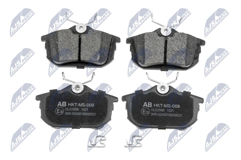 ALPHA BRAKES PLAQUETTES DE FREIN ARRIERE
