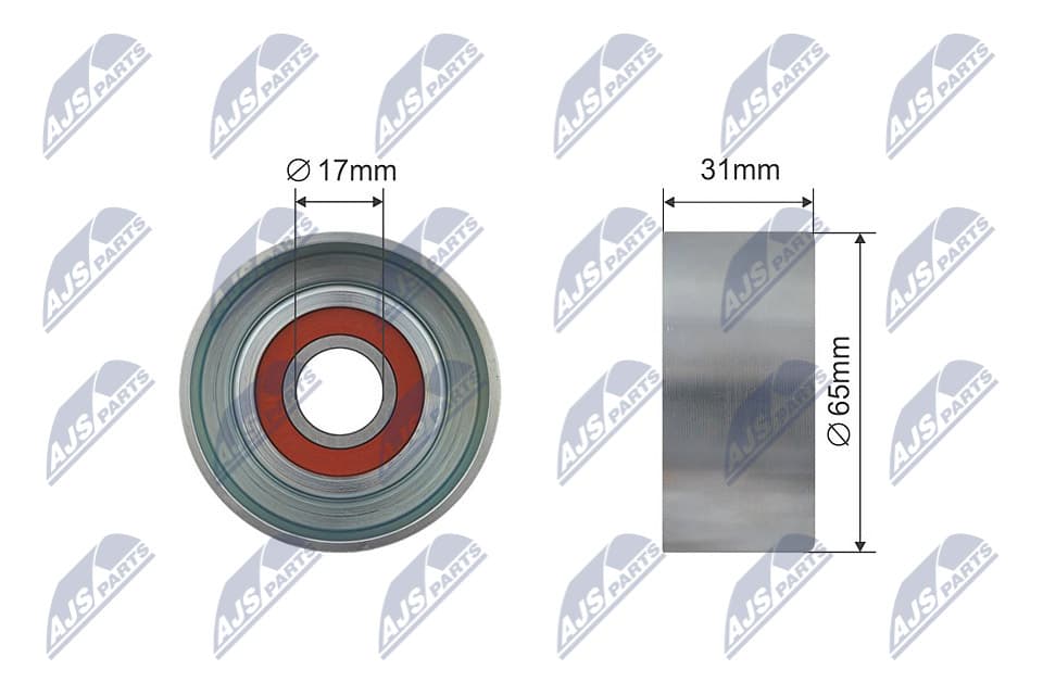 NTY GALET ENROULEUR DES COURROIES DE DISTRIBUTION