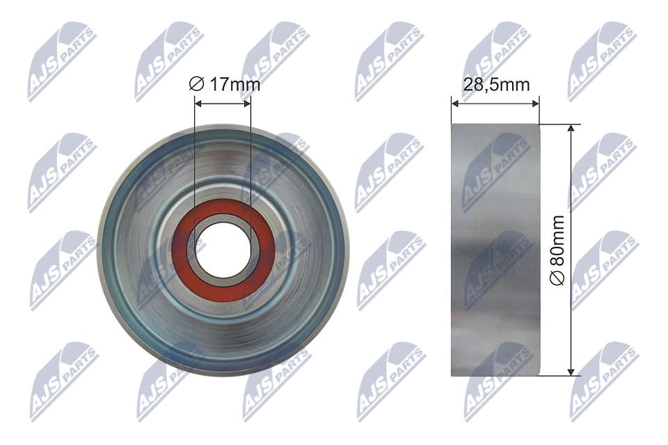 NTY GALET ENROULEUR DES COURROIES DE DISTRIBUTION