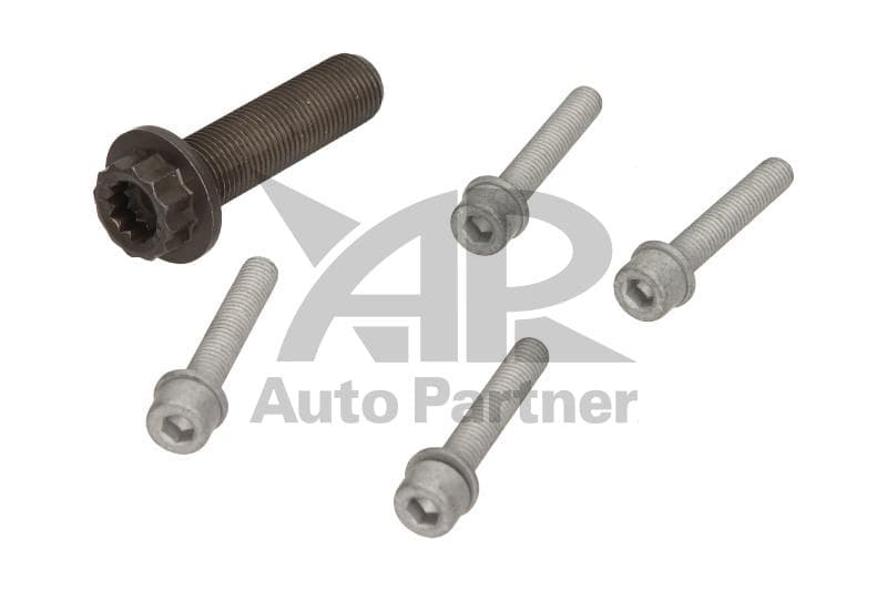 ŚRUBY KOŁA PASOWEGO WAŁU VW (M8X37 X4 + M16X59 X1)