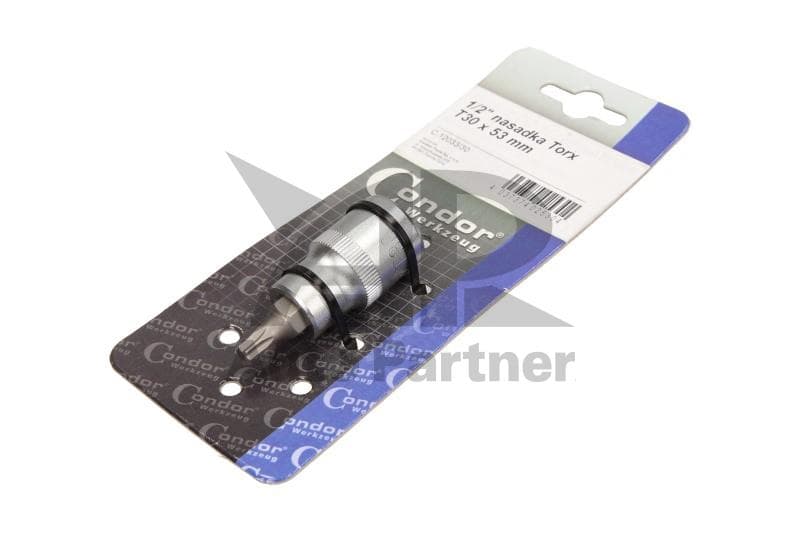 DOUILLE 1/2'' AVEC EMBOUT TORX T30 X 53 MM