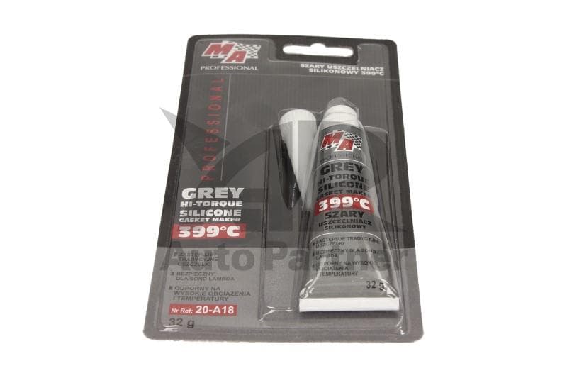 USZCZELNIACZ SILIKONOWY 32G SZARY DO 399°C / MA PROFESSIONAL