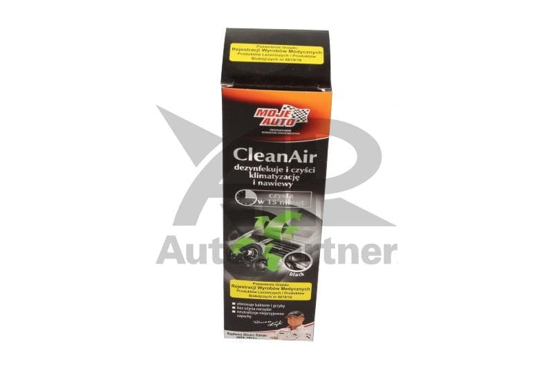 ŚRODEK DO CZYSZCZENIA KLIMATYZACJI CLEAN AIR BLACK 150ML BIOBÓJCZY / GRANAT PKUIW 20.20.14.0