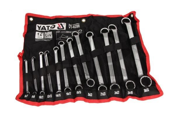 CLÉS COUDE, 6-32 MM, 12 PIECES
