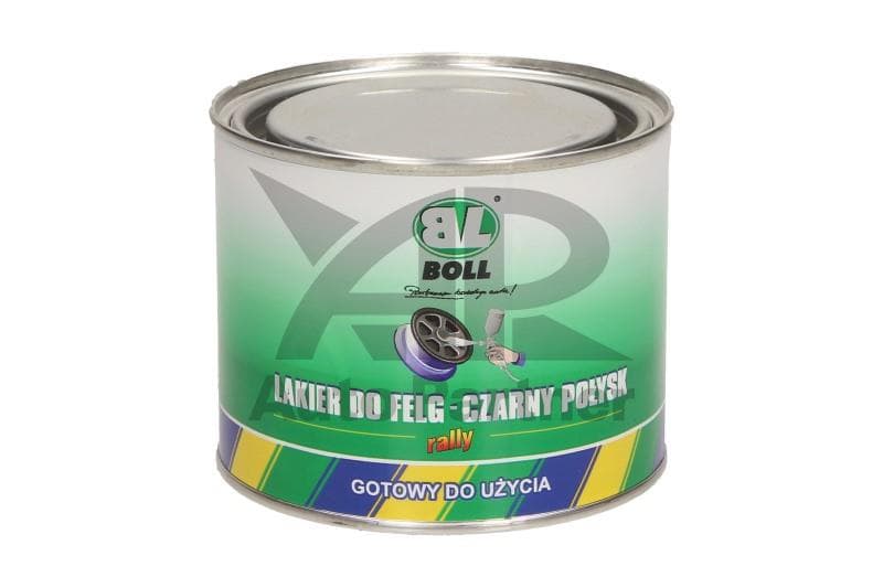LAKIER AKRYLOWY 500ML CZARNY POŁYSK DO FELG SAMOCHODOWYCH / BOLL