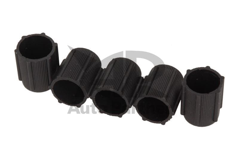 OSŁONA ZAWORU SERWISOWEGO KLIMATYZACJI / CZARNA / M8X1 / R134A / NISKIE CIŚNIENIE / SPRZEDAŻ WIELOKROTNOŚĆ 5SZT.