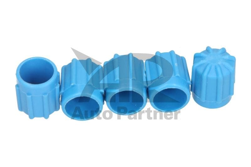 OSŁONA ZAWORU SERWISOWEGO KLIMATYZACJI / NIEBIESKA 13MM/M8X1 / R134A / NISKIE CIŚNIENIE
