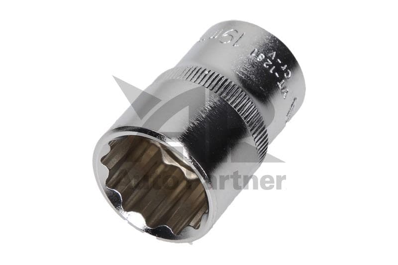 DOUILLE COURTE 1/2'' 19 MM 12 POINTS