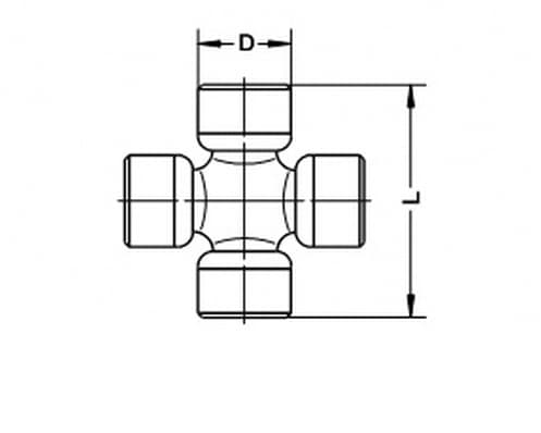 Joint, arbre longitudinal
