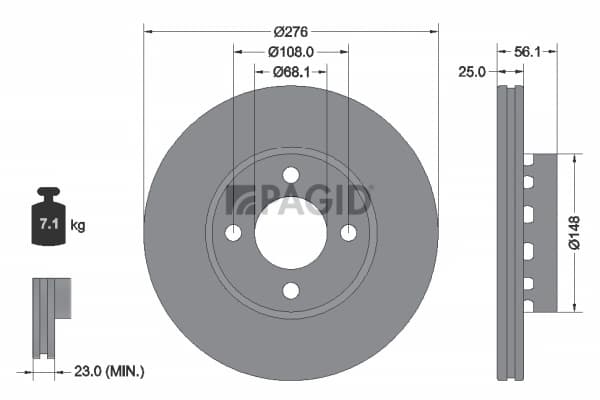 Radiateur, refroidissement du moteur