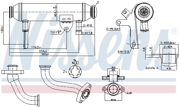 Radiateur, réaspiration des gaz d'échappement