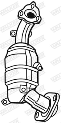 KATALIZATOR CITROEN C1 1,0 107/AYGO EURO 5