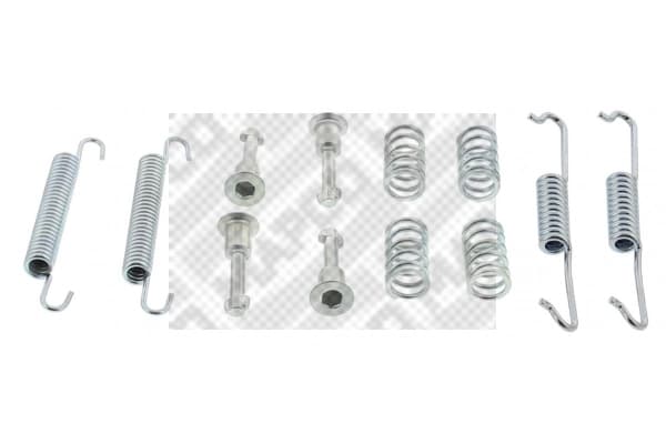 KIT POUR DÉCONNECTER L'EXTRÉMITÉ DE LA BARRE D'ACCORD OU LA GOUPILLE DU BRAS DE CONTRÔLE DU CENTRE DE ROTATION 11 PIECES.