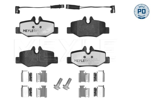 Kit de plaquettes de frein, frein a disque