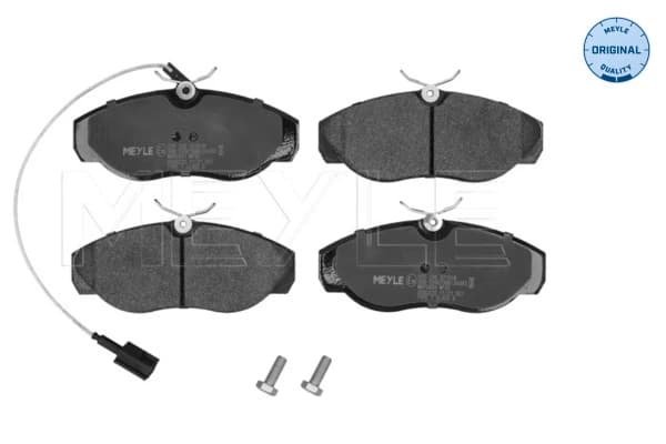 Kit de plaquettes de frein, frein a disque