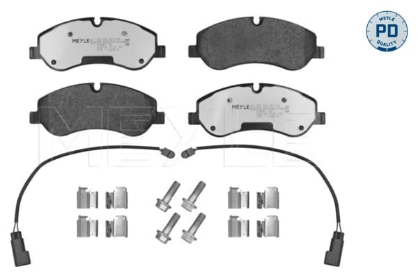 Kit de plaquettes de frein, frein a disque