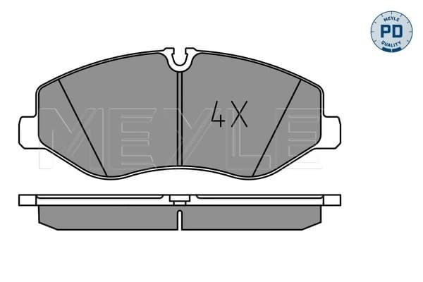 Kit de plaquettes de frein, frein a disque
