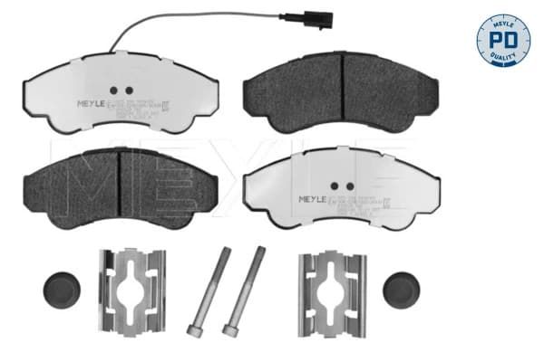 Kit de plaquettes de frein, frein a disque