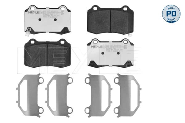 Kit de plaquettes de frein, frein a disque