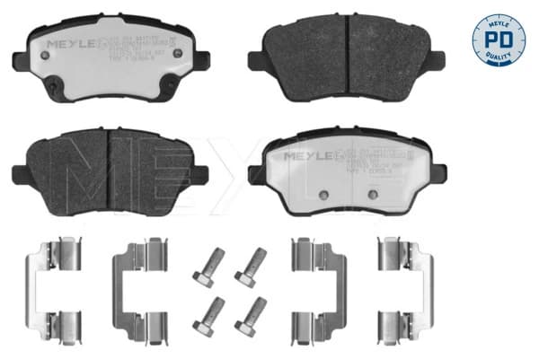 Kit de plaquettes de frein, frein a disque