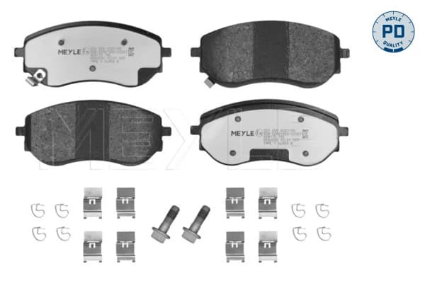 Kit de plaquettes de frein, frein a disque