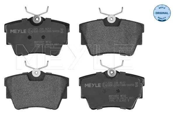 Kit de plaquettes de frein, frein a disque