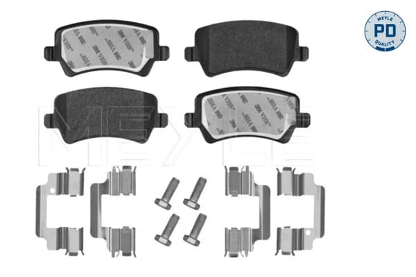 Kit de plaquettes de frein, frein a disque