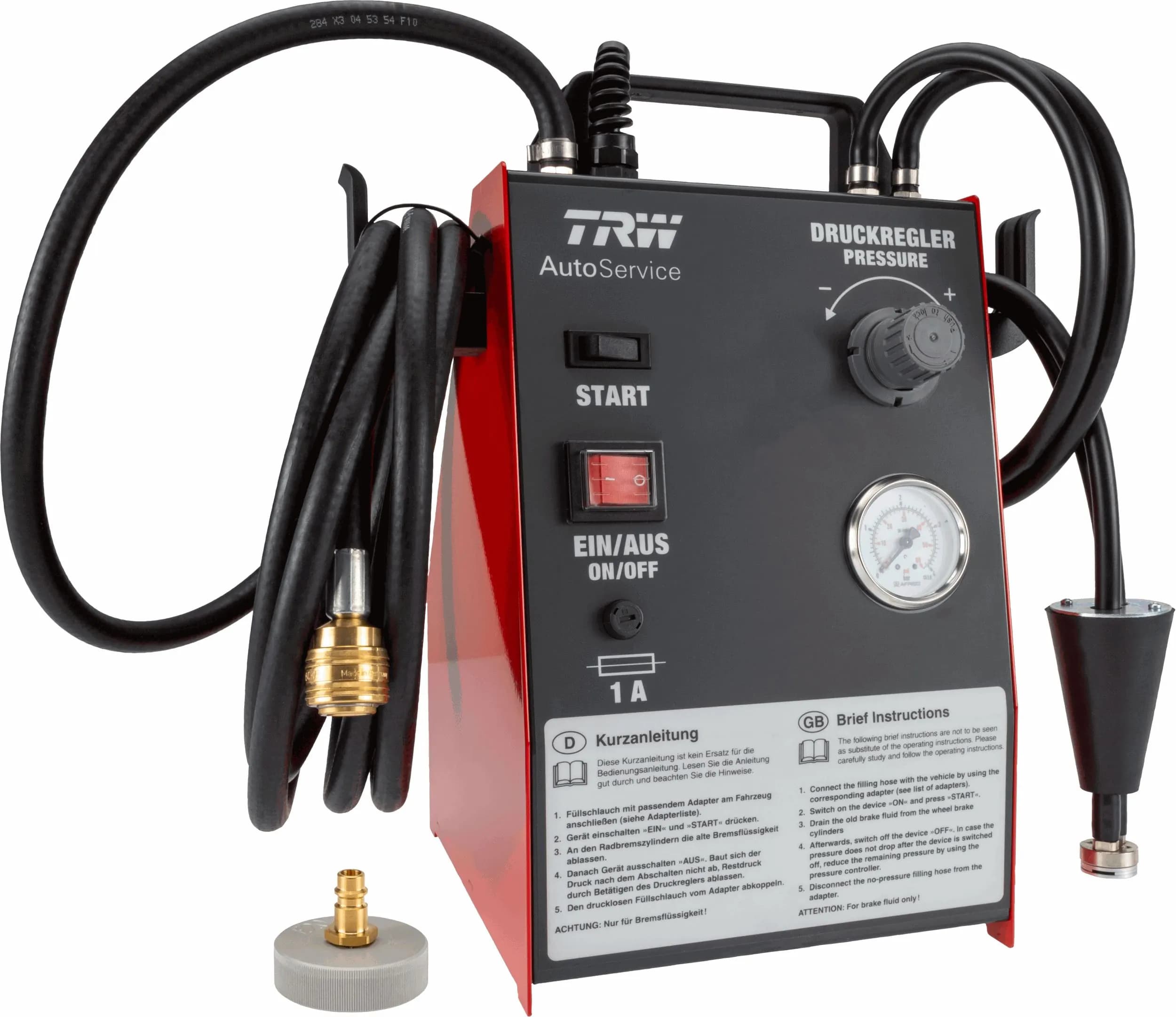 DISPOSITIF DE REMPLACEMENT DU LIQUIDE DE FREIN TRW 5L