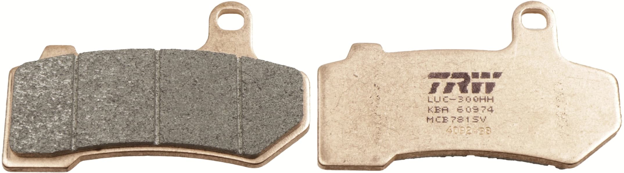 Kit de plaquettes de frein, frein a disque