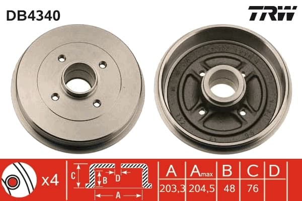 Tambour de frein