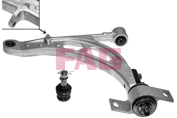 Bras de liaison, suspension de roue