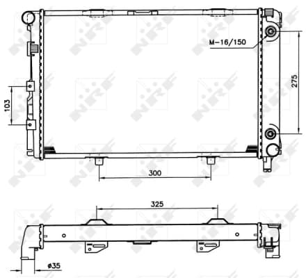 Radiateur, refroidissement du moteur