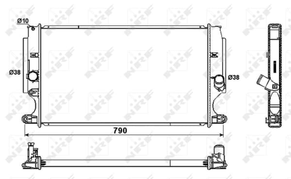 Radiateur, refroidissement du moteur