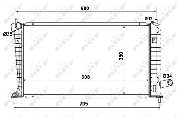 Radiateur, refroidissement du moteur