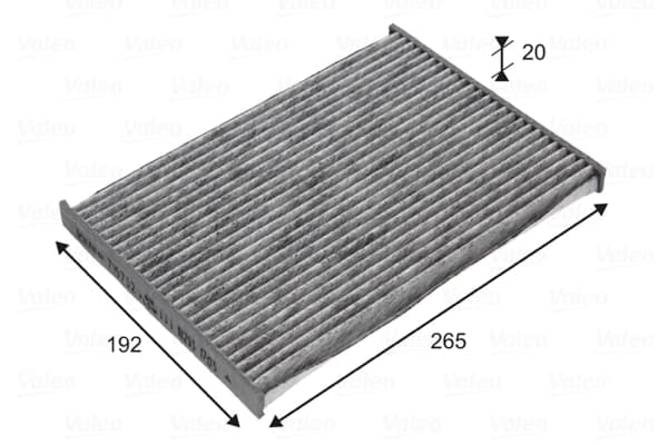 Filtre, air de l'habitacle