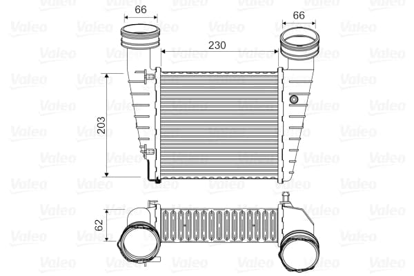 INTERCOOLER VW PASSAT 1,9TDI