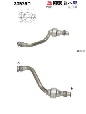 KATALIZATOR RENAULT MASTER II 2,2DCI/2,5DCI
