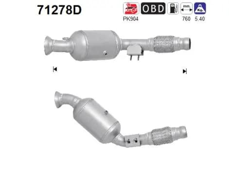 KATALIZATOR DB SPRINTER 2,2CDI EURO 4 EURO 6