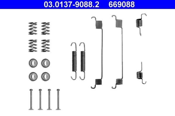 Kit d'accessoires, mâchoire de frein